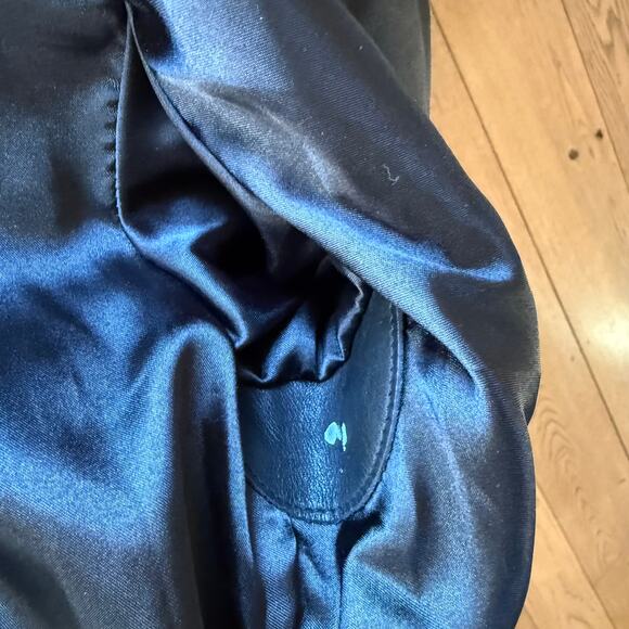 Vintage Harley Davidson Motorcycle Jacket Women SZ M Black Brown Flames EUC - Picture 7 of 12